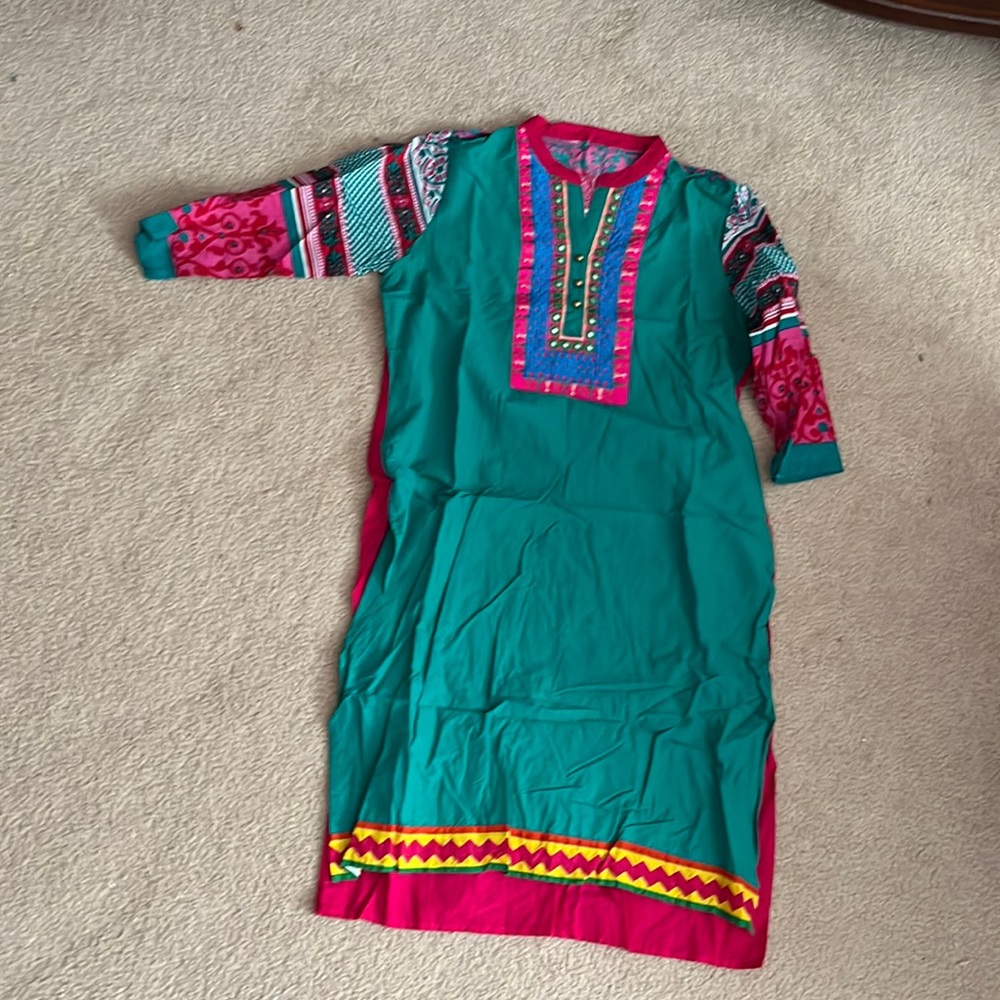 Pink Kurta